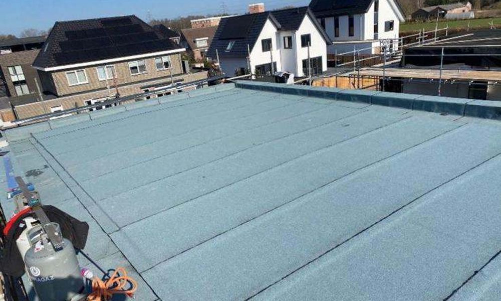 Nieuw dak in Terborg laten aanleggen Geheel nieuw plat dak aangelegd